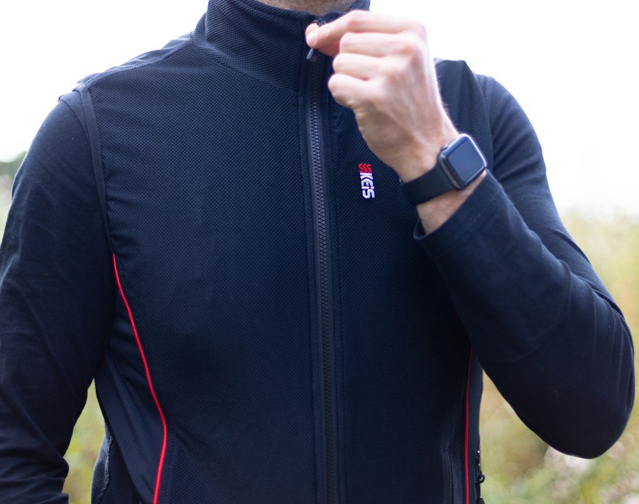 New Heated Bodywarmer with UltraFlex - Keis Heated Apparel